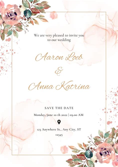 Digital Templates For Invitations