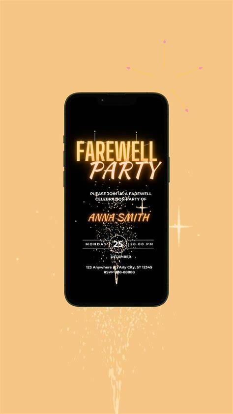 Digital farewell message