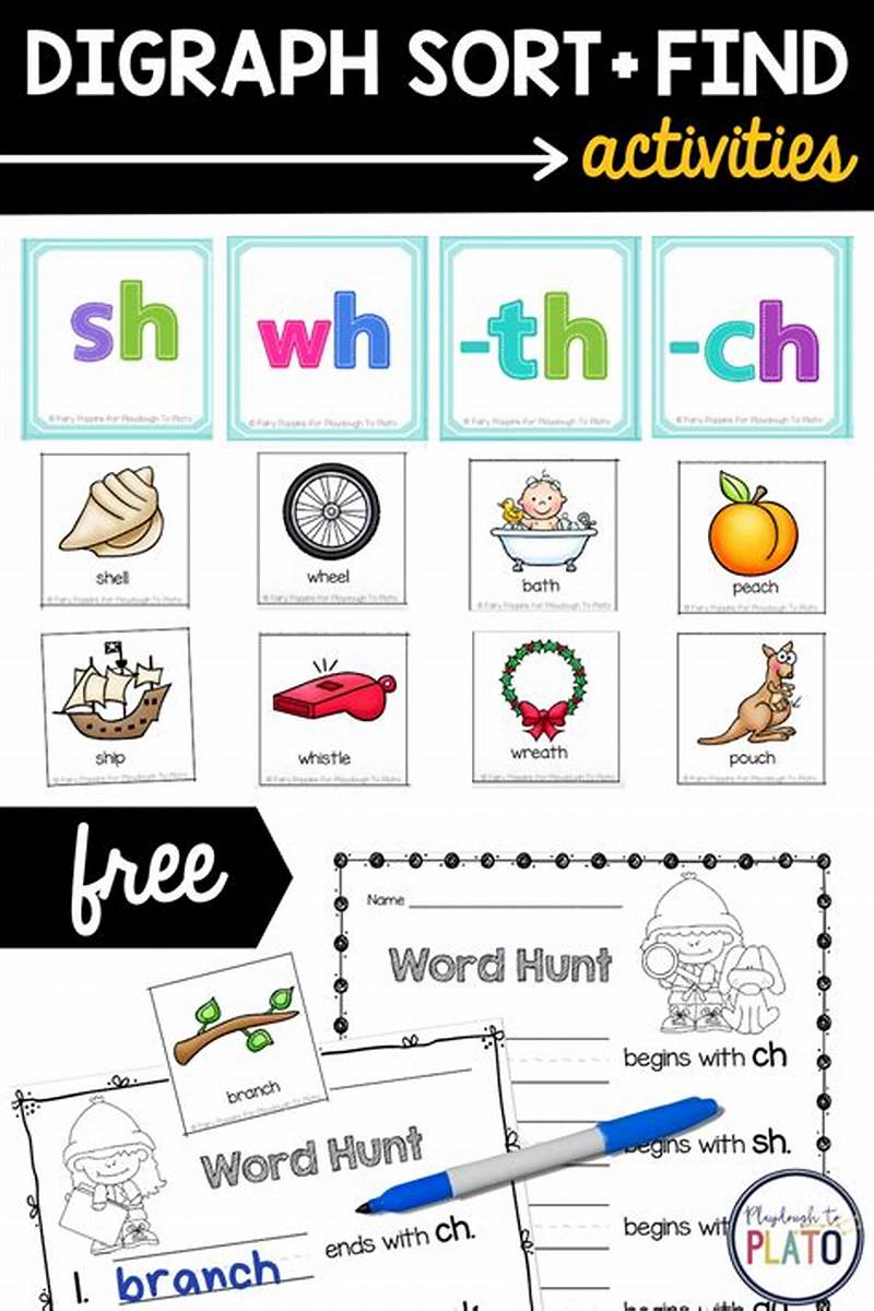Digraph Sort Printable