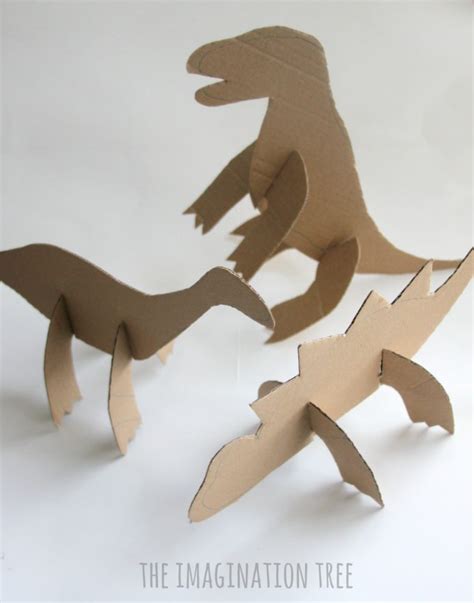 Dinosaur Cardboard Template
