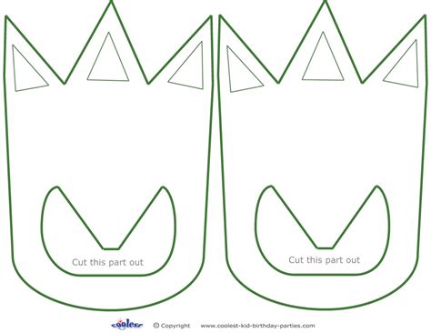 Dinosaur Feet Template