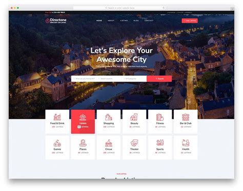 Directory Website Template Wordpress