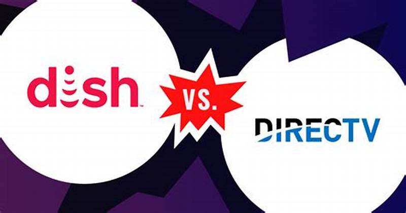 Directv Vs  Dish Network Comparison Chart