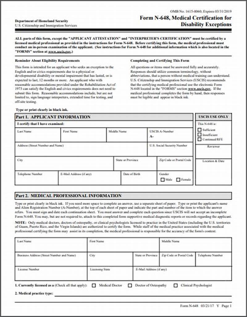 Disability Form For Doctor To Sign