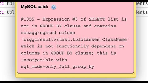 Disable ONLYFULLGROUPBY