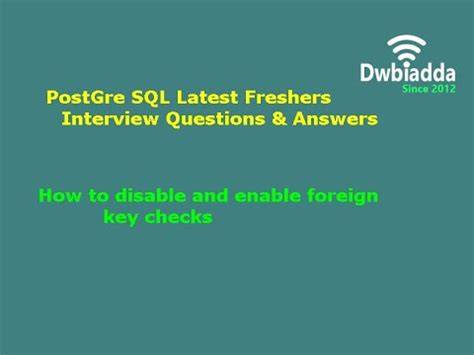 Disable PostgreSQL foreign key checks for migrations