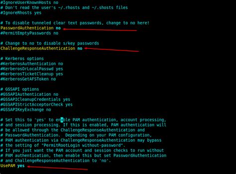 Disable password authentication for SSH closed