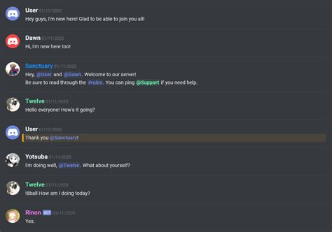 Discord Welcome Message Template Copy And Paste