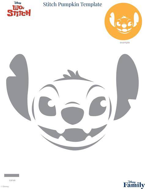 Disney Pumpkin Stencil Printable