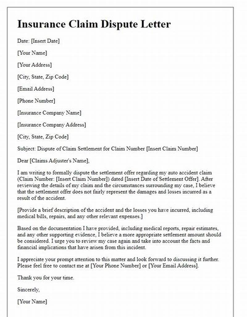 Disputing Insurance Claim