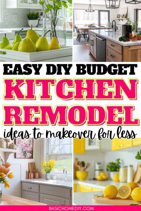 Diy Kitchen Decor Ideas on a Budget