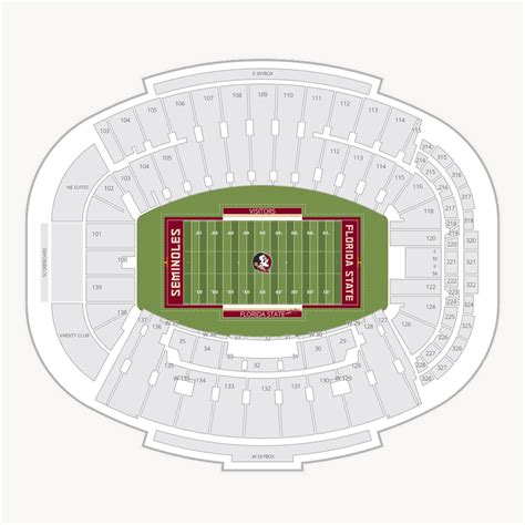 Doak Campbell Seating Chart