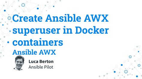 Docker Ansible Awx
