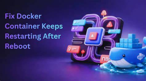 Docker Container keeps on restarting again on again