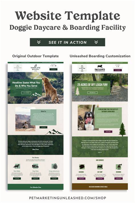 Dog Boarding Website Template