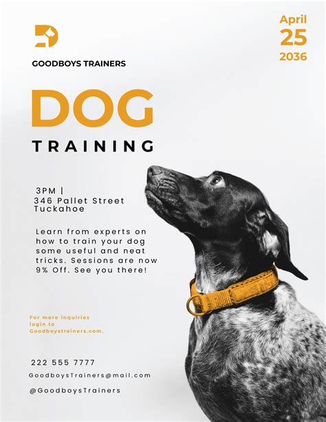 Dog Flyer Template