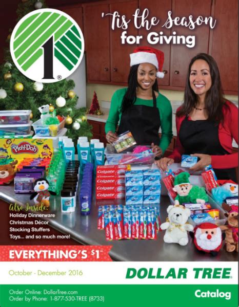 Dollar Tree Catalog October December 2019