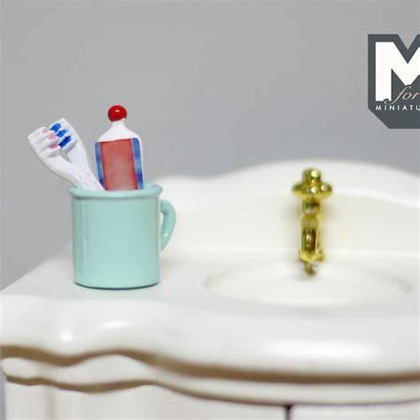 Dollhouse Printable Tooth Brush And Tooth Past