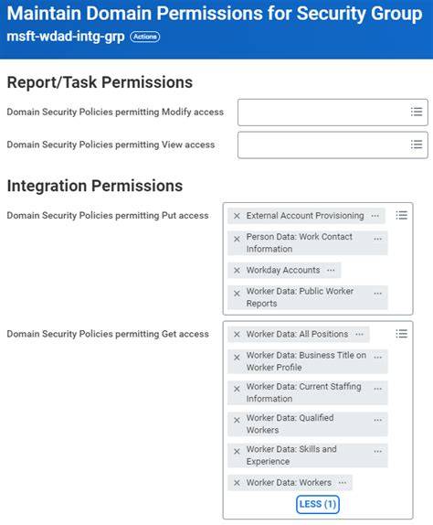 Domain Permissions
