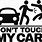 Don't Touch My Car Sticker