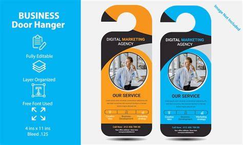 Door Hanger Flyer Template