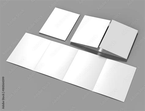Double Gate Fold Brochure Template