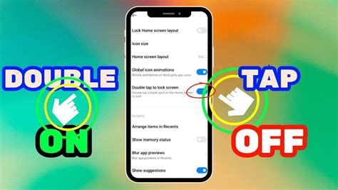Double Tap Screen