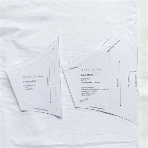 Download A Printable Face Mask Tutorial Here