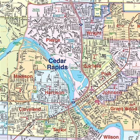 Rapids Iowa Map