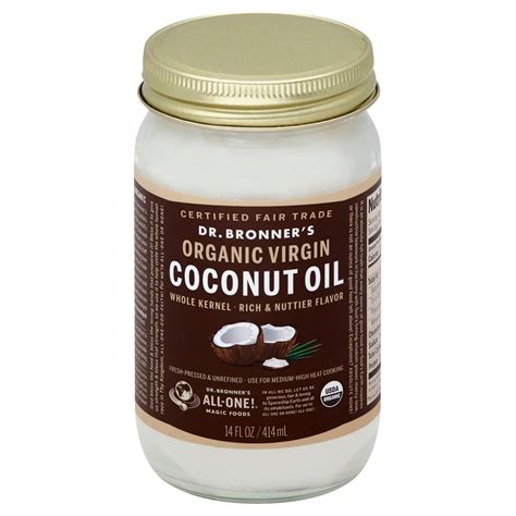 Dr Bronner&rsquo;s Coconut Oil in Pan