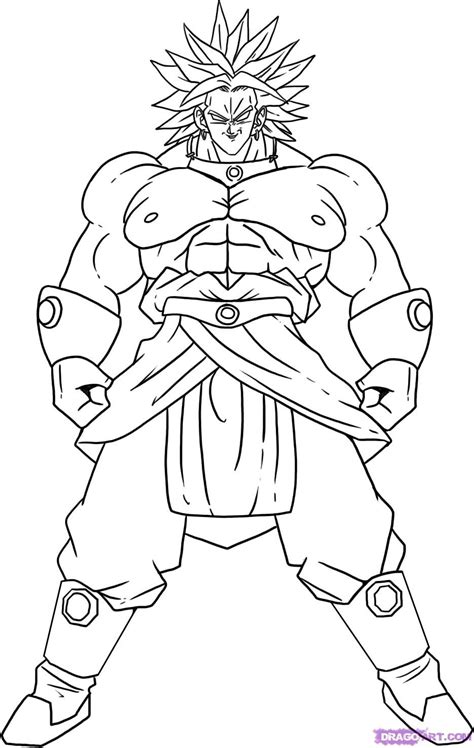 Dragon Ball Z Coloring Sheets Printable