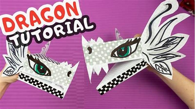 Dragon Puppet Pattern