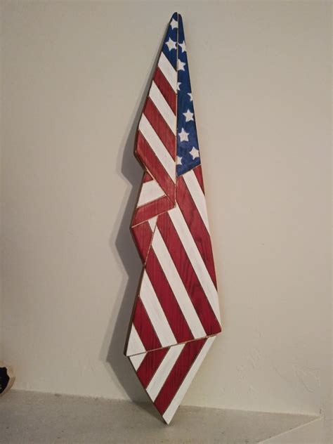 Draped Flag Template