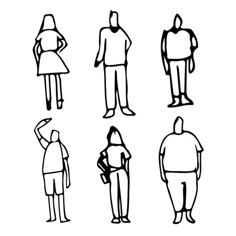 Drawing People Template
