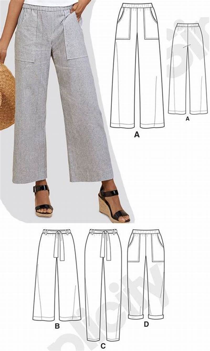 Drawstring Trouser Pattern