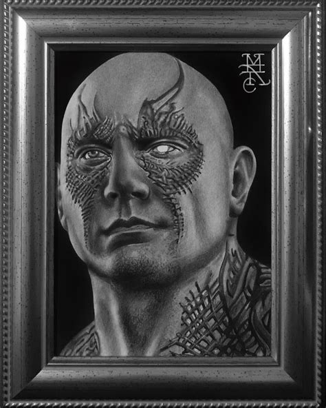 Drax Tattoo Template