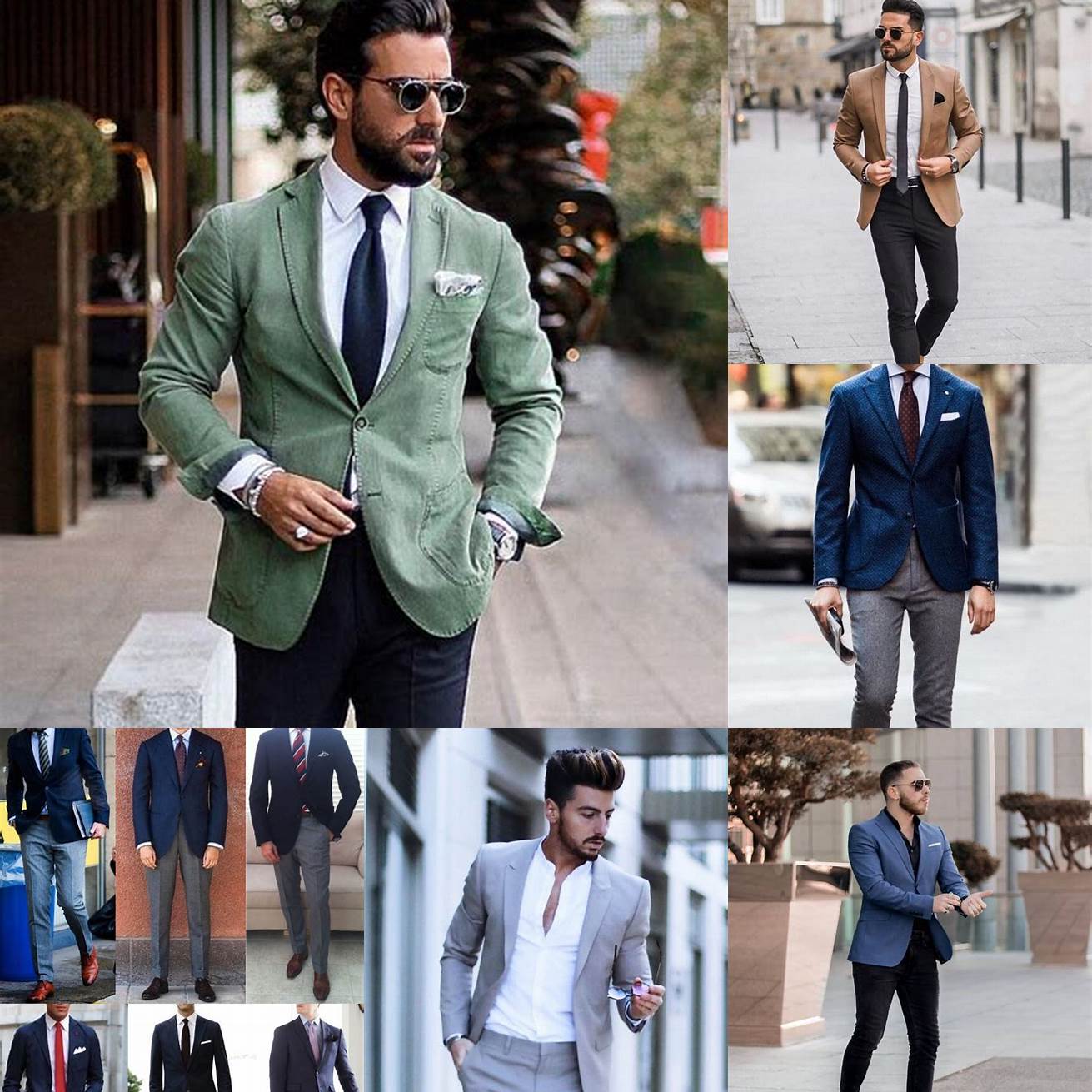 Dress them up with a blazer and trousers for a formal event