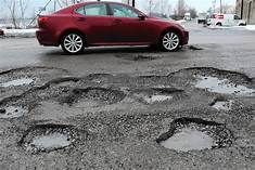 Driving Over Potholes
