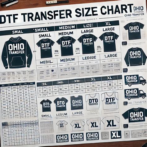 Dtf Print Sizes Chart