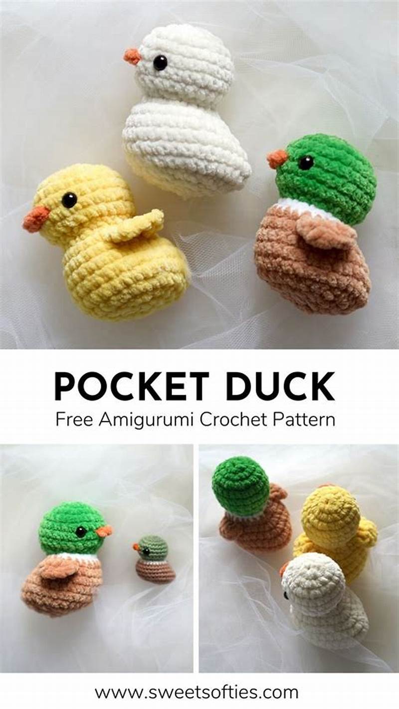 Duck Printable Pattern