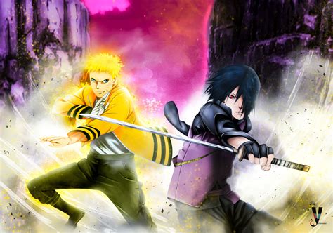 Duel Naruto dan Sasuke