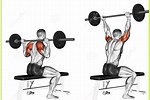 Dumbbell Behind the Neck Press