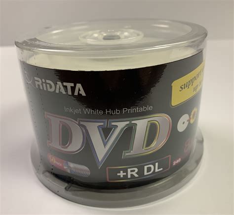 Dvd R Dual Layer White Inkjet Hub Printable
