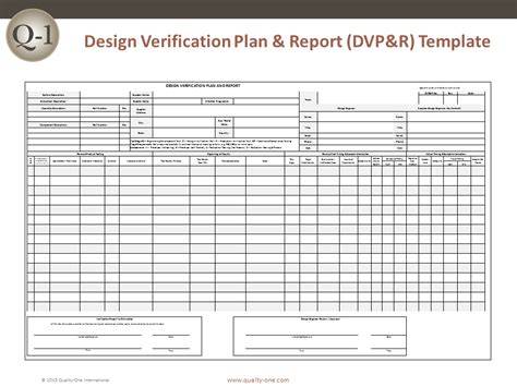 Dvp&r Template