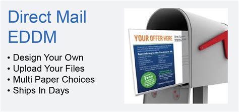 EDDM Direct Mail Costs