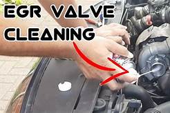 EGR valve cleaning