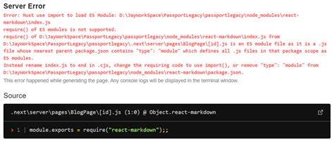 ESLint - Error Must use import to load ES Module