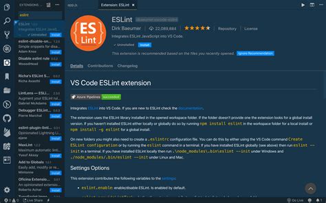 ESLint not working in VS Code
