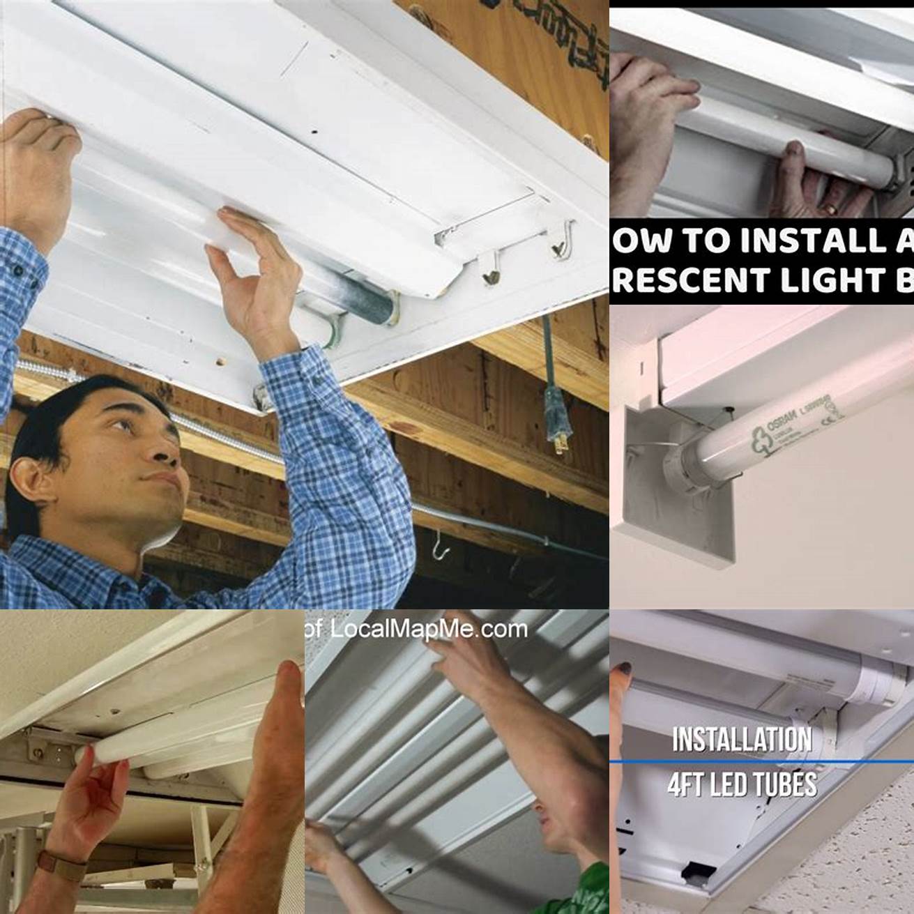 Easy to install Fluorescent bulbs are easy to install and can be used in a variety of fixtures