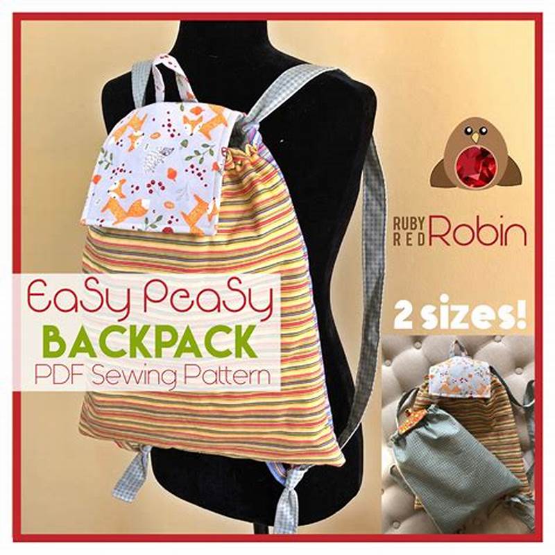 Easy Backpack Pattern